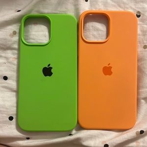 Iphone 12/13 Pro Max Silicone 2 pack cases